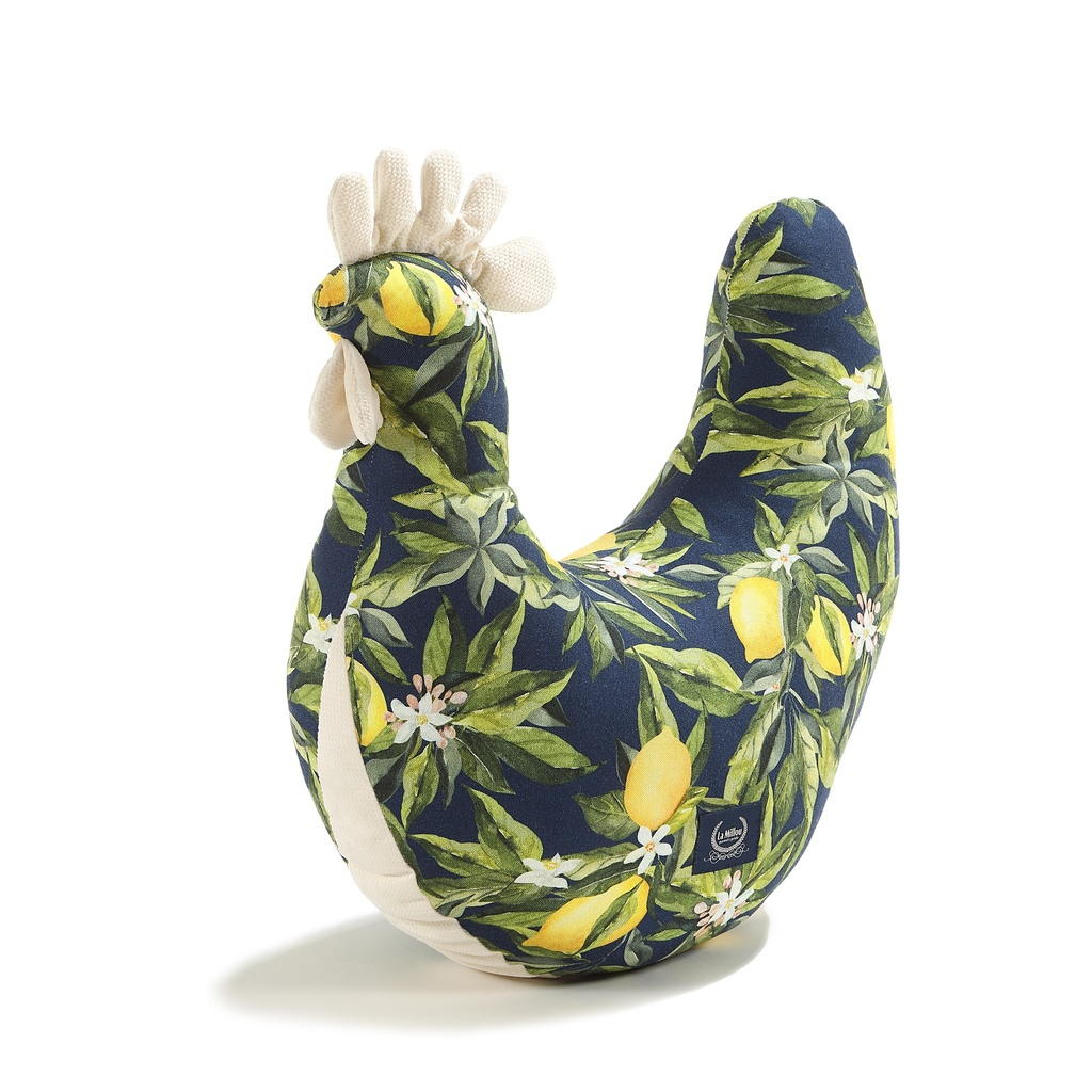 Grandma Dana's Hen Pillow Bamboo POSITANO BY NIGHT